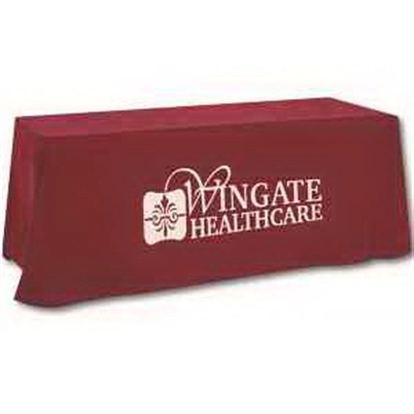 156" x 90" four-sided polyester silkscreened 8' display table covers with... from ASI 36558 Aprons, Etc.