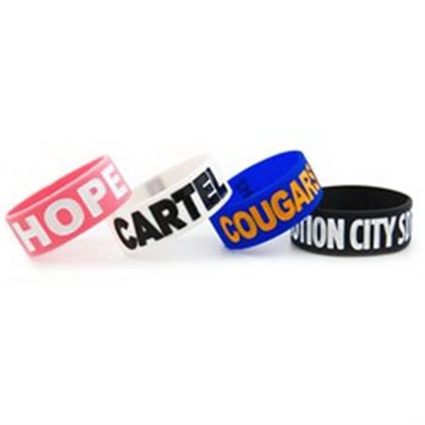 1" silicone printed chunky bands.... from ASI 90859 Tempo Industries Inc / Tempoline