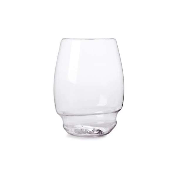 16 oz. Stemless Wine Glass made of shatterproof BPA-free PETG.... from ASI 55450 Franmara Inc
