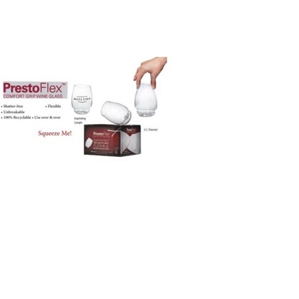 16 oz. Stemless Wine Glass made of shatterproof BPA-free PETG.... from ASI 55450 Franmara Inc