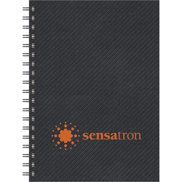 7" x 10" medium journal with textured carbon or mesh paperboard... from ASI 91340 Journalbooks/Timeplanner Calendars