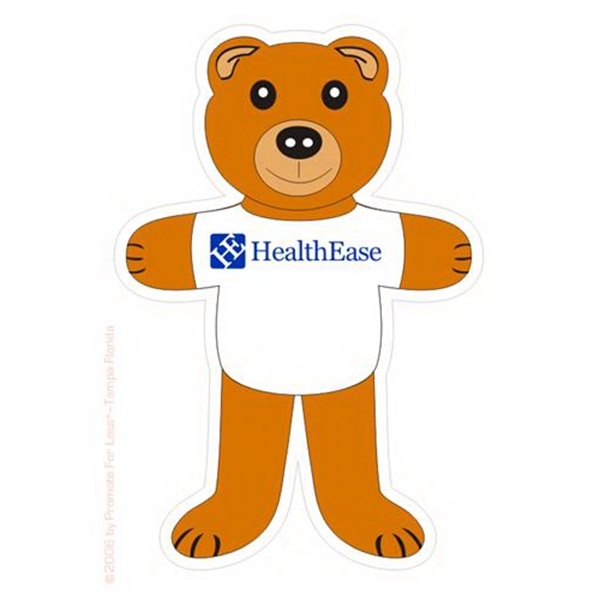 2" x 5" Static cling decal 10 square inches perimeter die... from ASI 57713 Glow Promotions / Glow Promotions