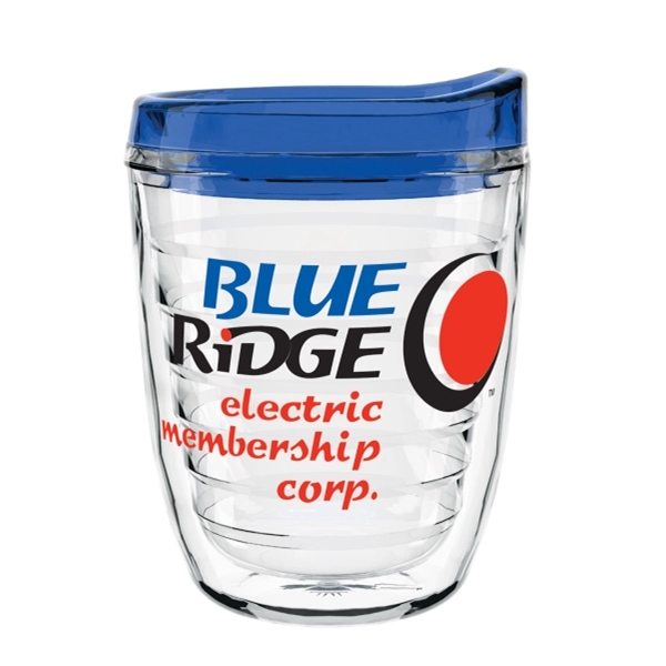 Shelby 12oz. Clear Double Wall Tumbler with lid & straw- Made... from ASI 73871 Next Promotions LLC