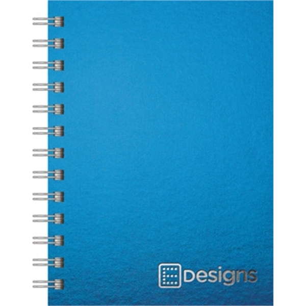 5" x 7" note pad with slightly textured gloss metallic front... from ASI 91340 Journalbooks/Timeplanner Calendars