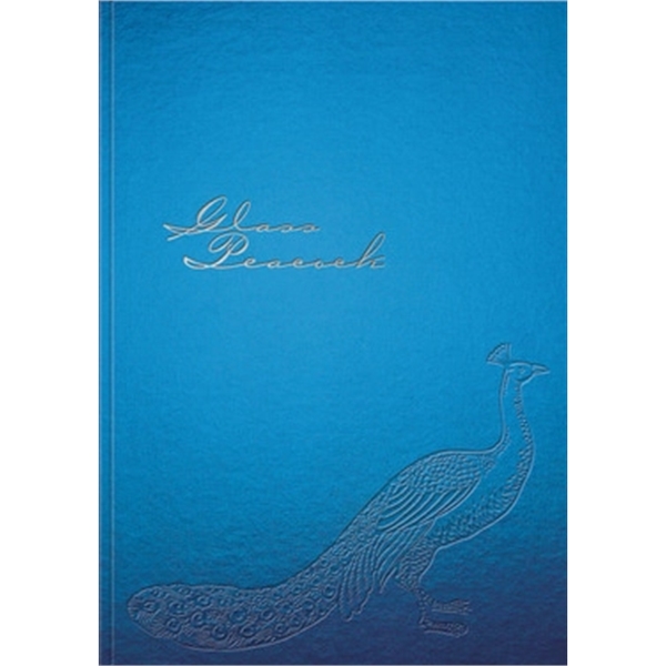 8" x 10" notebook with gloss metallic finish, foil or deboss... from ASI 91340 Journalbooks/Timeplanner Calendars