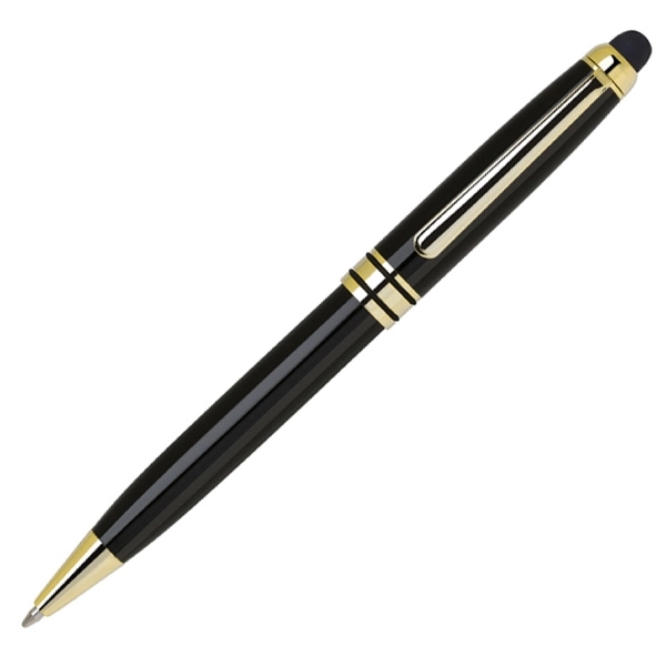 Heavy brass ballpoint stylus with soft-touch stylus tip... from ASI 40544 Binaco