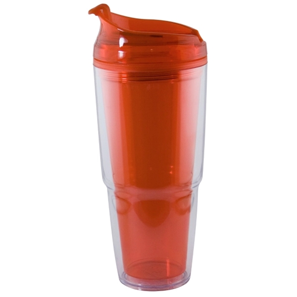 Dual tumbler with straw and flip top, 22 oz.... from ASI 99030 Zipline