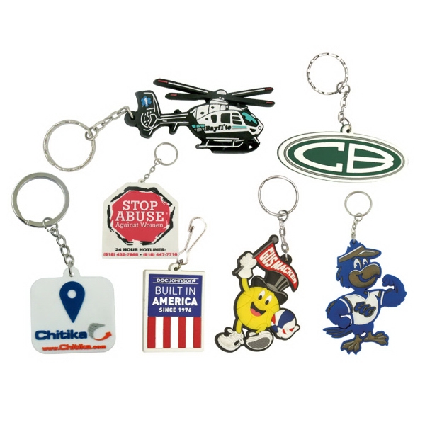 13 square inch-Design your own Custom PVC key tag, Custom PVC... from ASI 41511 Brainchild USA Inc / BrainChild Gift Club