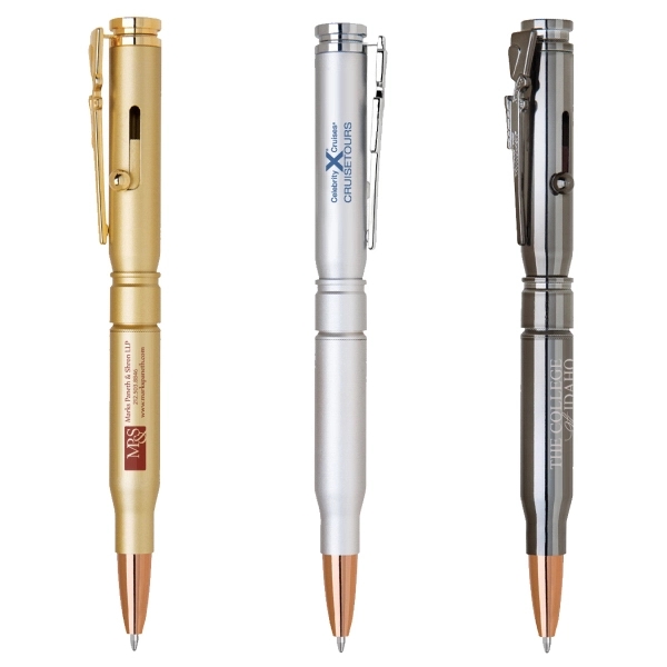 Brass bolt action bullet ballpoint pen.... from ASI 31517 Admart Products