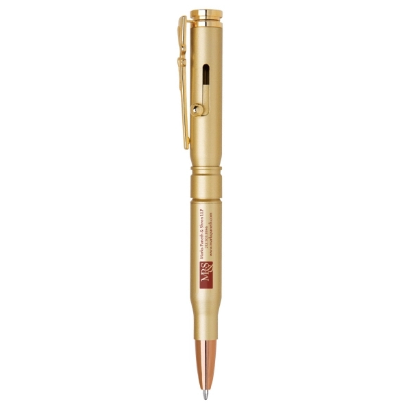 Brass bolt action bullet ballpoint pen.... from ASI 31517 Admart Products