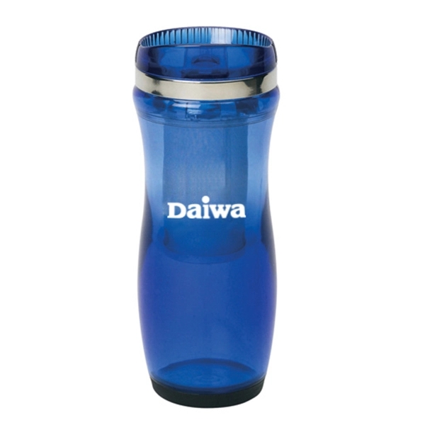 16 oz double wall acrylic tea tumbler with stainless steel liner... from ASI 40544 Binaco / Binaline
