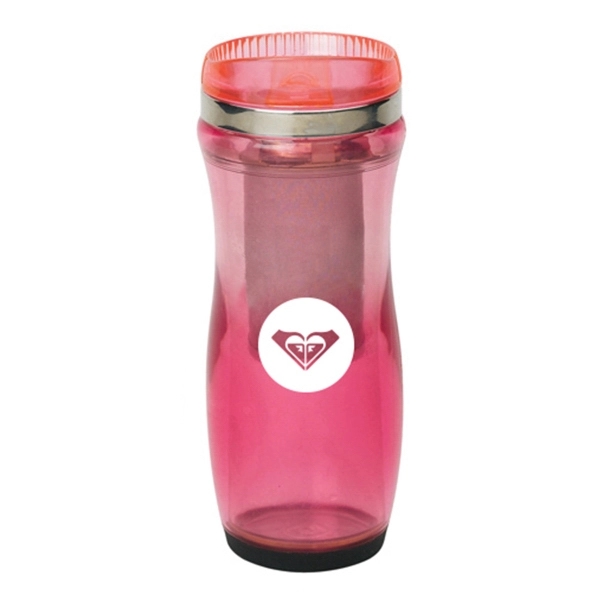 16 oz double wall acrylic tea tumbler with stainless steel liner... from ASI 40544 Binaco / Binaline