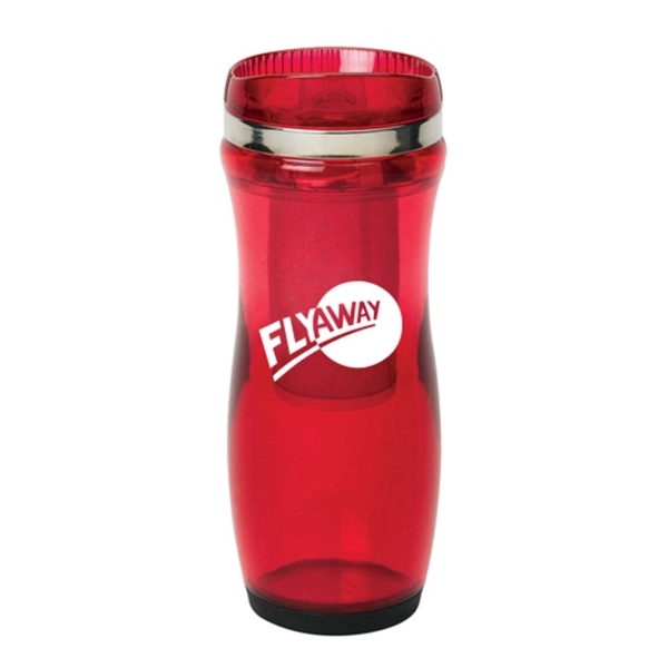 16 oz double wall acrylic tea tumbler with stainless steel liner... from ASI 40544 Binaco / Binaline