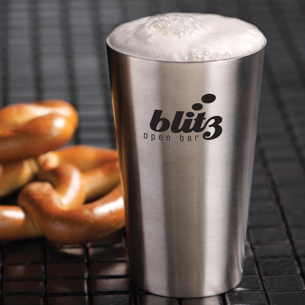 Insulated stainless steel pint glass.... from ASI 99030 Zipline / Zipline®