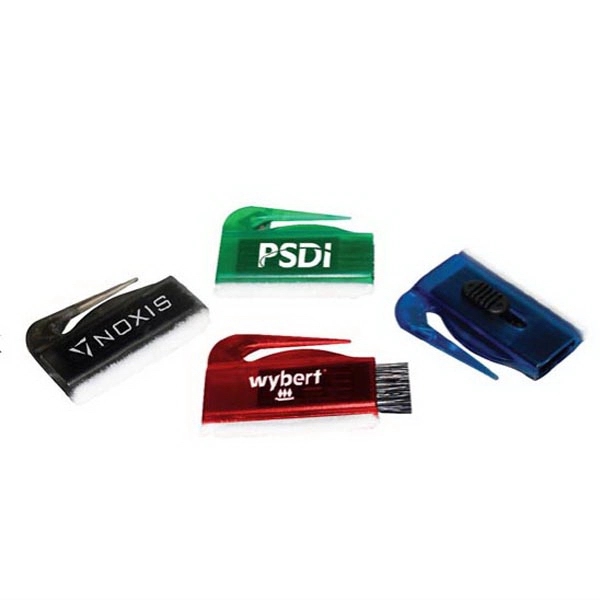 3" x 2.5" ABS plastic blade-style letter opener and computer screen... from ASI 99030 Zipline / MainStream Promotions™