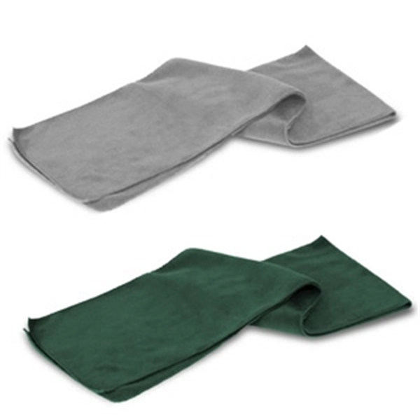 260 g/sqm stylish fleece scarf made of 100% polyester fleece.... from ASI 40544 Binaco / Binaline