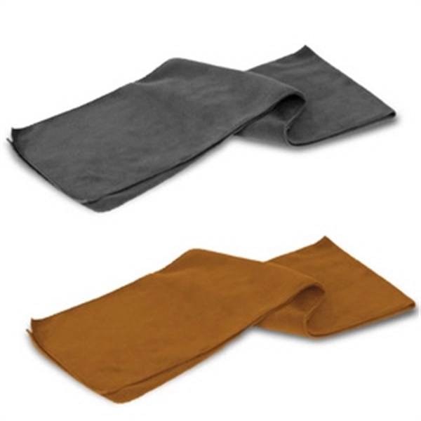 260 g/sqm stylish fleece scarf made of 100% polyester fleece.... from ASI 40544 Binaco / Binaline