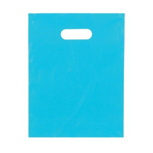Colored Plastic Die Cut Merchandise Bag (9" x 12")... from ASI 92480 Uniflex / U F