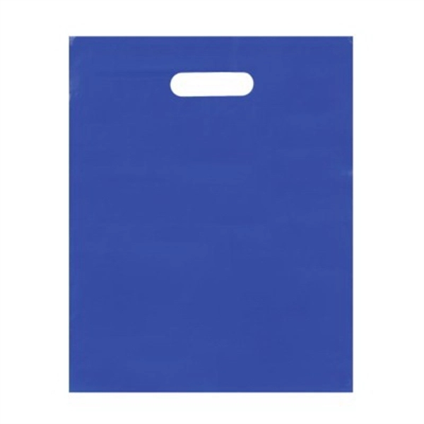 Colored Plastic Die Cut Merchandise Bag (12" x 15")... from ASI 92480 Uniflex / U F