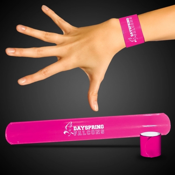 8 3/4" slap bracelet offered in a variety of colors.... from ASI 42016 Brighter Promotions Inc / Chemical Light™ Liquid Light