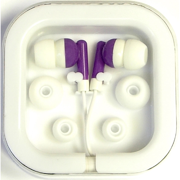 Colorful earphone with case... from ASI 74585 Nu Promo International / Nu Promo Line