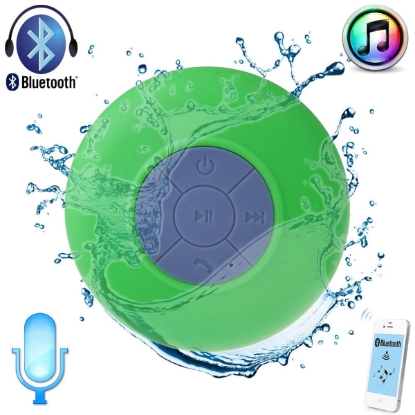 Water resistant Bluetooth speaker that is great for the shower or... from ASI 93131 US Flash & Technologies LLC / U S Flash & Technologies LLC
