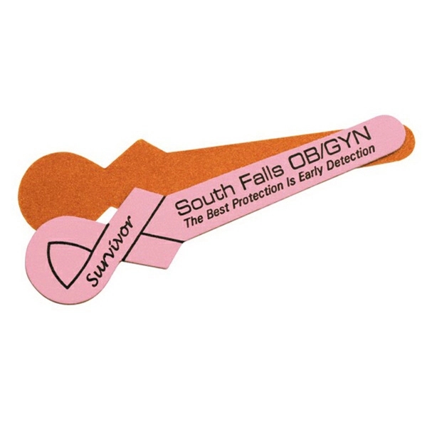 Ribbon Emery Board are a great way to say "We Care",... from ASI 34326 Allen Adv Products Inc / Fingertip Line