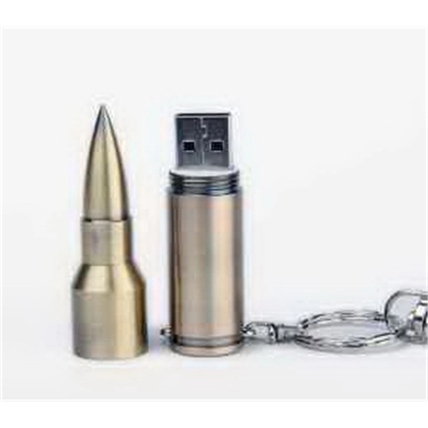 Bullet USB flash drive 2.0 and Free laser engraving on 1... from ASI 37218 Athena Promo (tm)