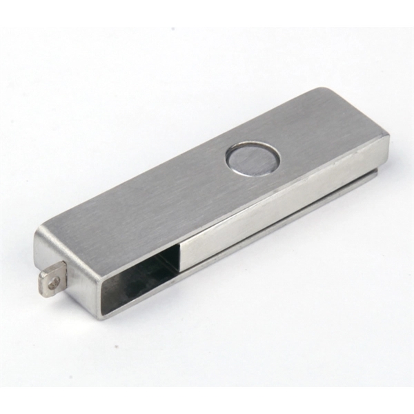 Metal swivel USB 2.0 flash drive that measures 51 x 14... from ASI 37218 Athena Promo (tm)