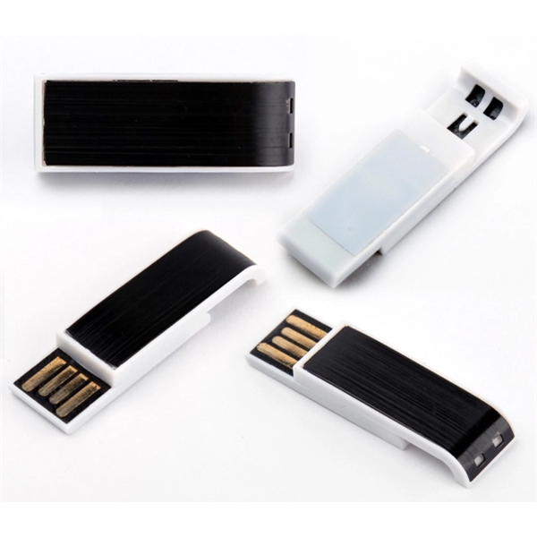 Retractable chip-on-board exposed USB 2.0 flash drive with several memory capacities... from ASI 37218 Athena Promo (tm)