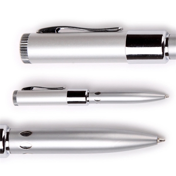 Pen that unscrews to reveal a USB 2.0 flash drive for... from ASI 37218 Athena Promo (tm)