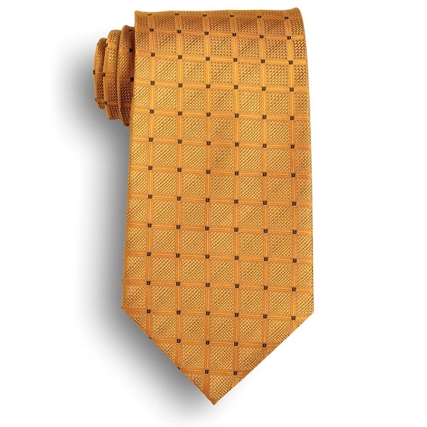 Gold woven silk tie.... from ASI 98085 Wolfmark