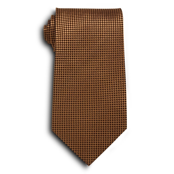 Brown tone on tone silk tie.... from ASI 98085 Wolfmark