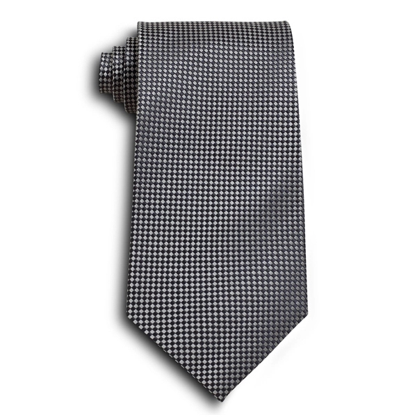 Gray tone on tone silk tie.... from ASI 98085 Wolfmark