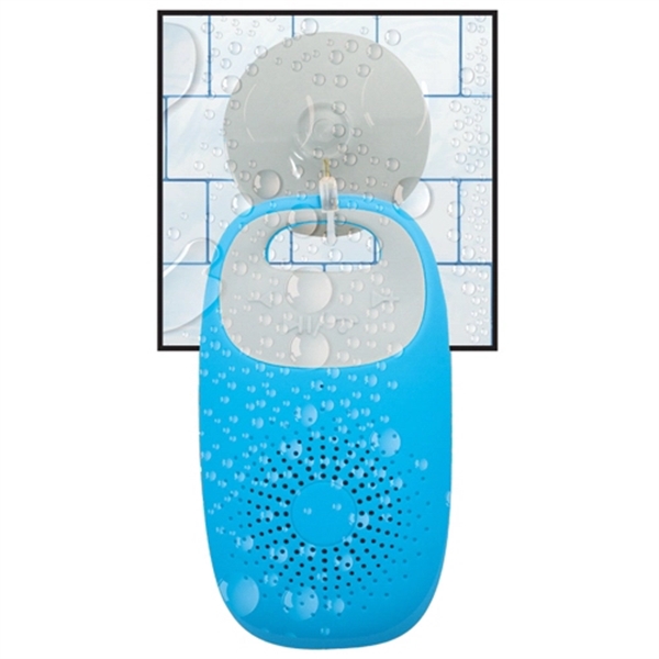AQUA "PHUSIC" Waterproof Bluetooth Speaker with Speakerphone Function... from ASI 31570 Advantage Industries / AdVantage Line®