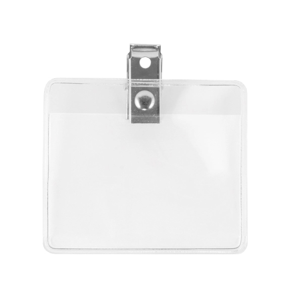 4 7/18" x 3 7/18" 10 mil vinyl badge holder in... from ASI 62660 Innovation Line