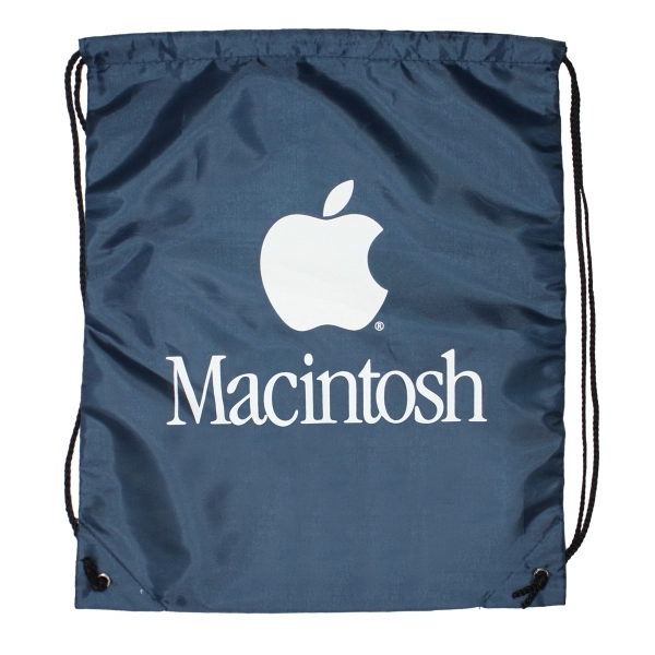 Drawstring cinch-style backpack with 17" adjustable cords.... from ASI 62660 Innovation Line