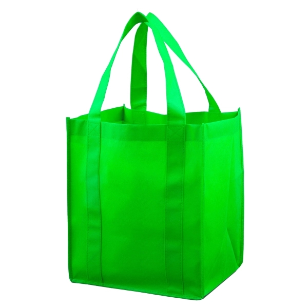 13" x 15" x 10" 80GSM non-woven polypropylene reusable grocery bag... from ASI 62660 Innovation Line