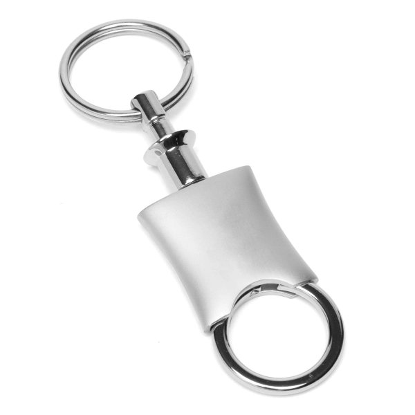 Matte finish metal pull apart keyholder.... from ASI 62660 Innovation Line