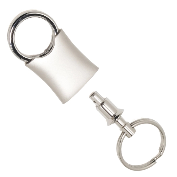 Matte finish metal pull apart keyholder.... from ASI 62660 Innovation Line