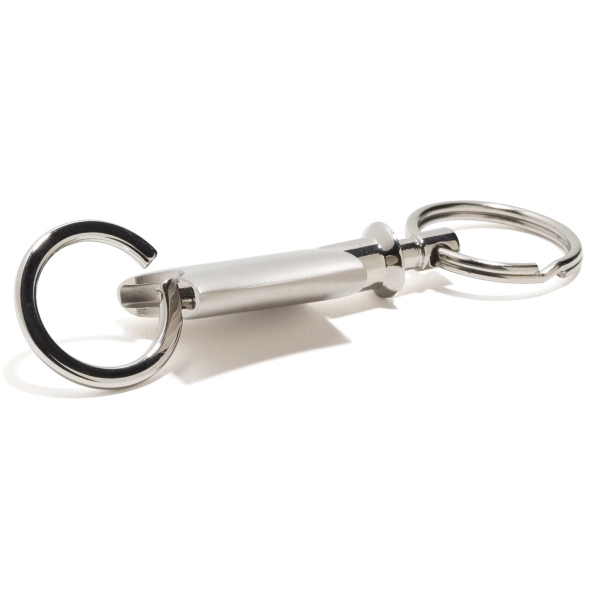 Matte finish metal pull apart keyholder.... from ASI 62660 Innovation Line