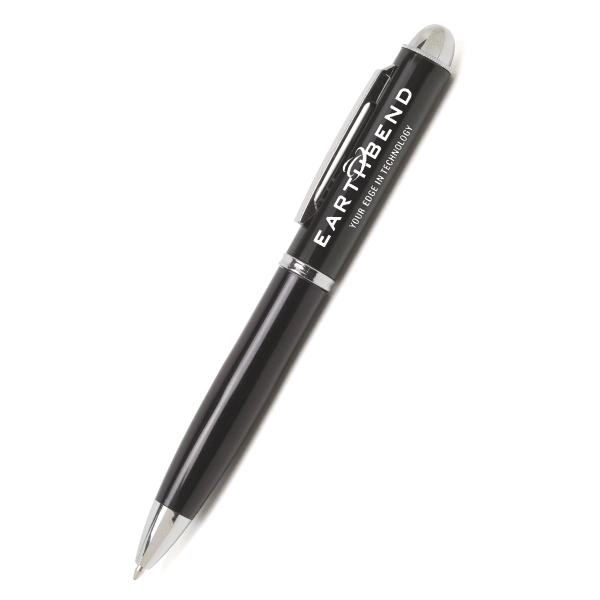 5 1/2" x 5" aluminum twist-action ballpoint pen and laser pointer.... from ASI 62660 Innovation Line