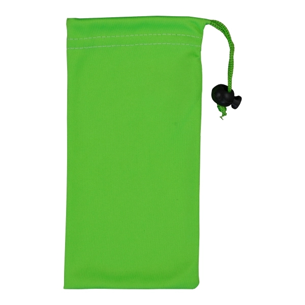 Microfiber drawstring pouch for smartphones, glasses, cameras and more.... from ASI 62660 Innovation Line