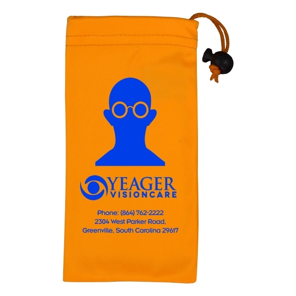 Microfiber drawstring pouch for smartphones, glasses, cameras and more.... from ASI 62660 Innovation Line
