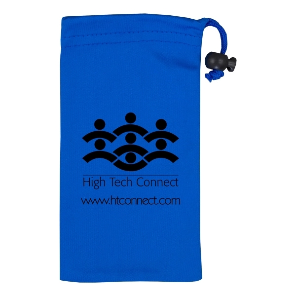 Microfiber drawstring pouch for smartphones, glasses, cameras and more.... from ASI 62660 Innovation Line