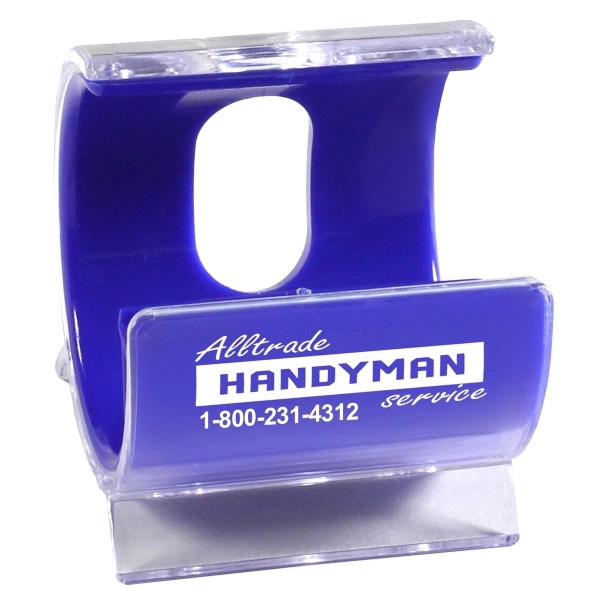 Cell phone and tablet stand holds devices in vertical or horizontal... from ASI 62660 Innovation Line