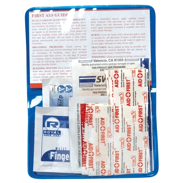 7 piece first aid kit in vinyl pouch... from ASI 62660 Innovation Line