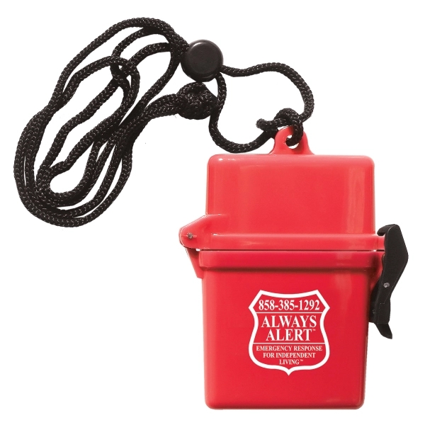 Ultra thin plastic container that's water resistant and customizable.... from ASI 62660 Innovation Line