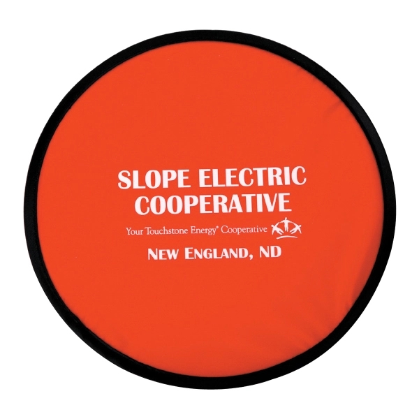 10" collapsible nylon flyer in a handy pouch.... from ASI 62660 Innovation Line