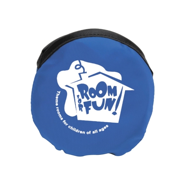 10" collapsible nylon flyer in a handy pouch.... from ASI 62660 Innovation Line